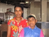 KAVINDU LAKSHAN AND MOTHER JAN 2016