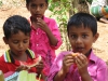 SAMAGIPURA CHILDREN EATING MELON