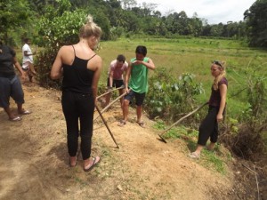 VIKUMGAMA GARDEN PLOTS CLEARING LAND