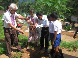MAPALAGAMA PRE-SCHOOL OPENING TREE PLANTING